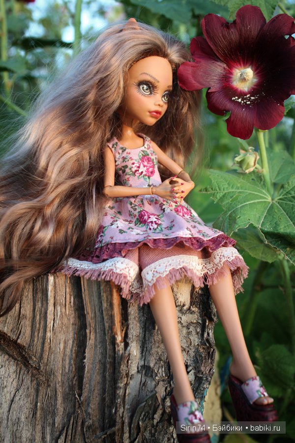 Наша волчица Илва — ООАК Monster High и Ever After High: репейнт (фото 8)