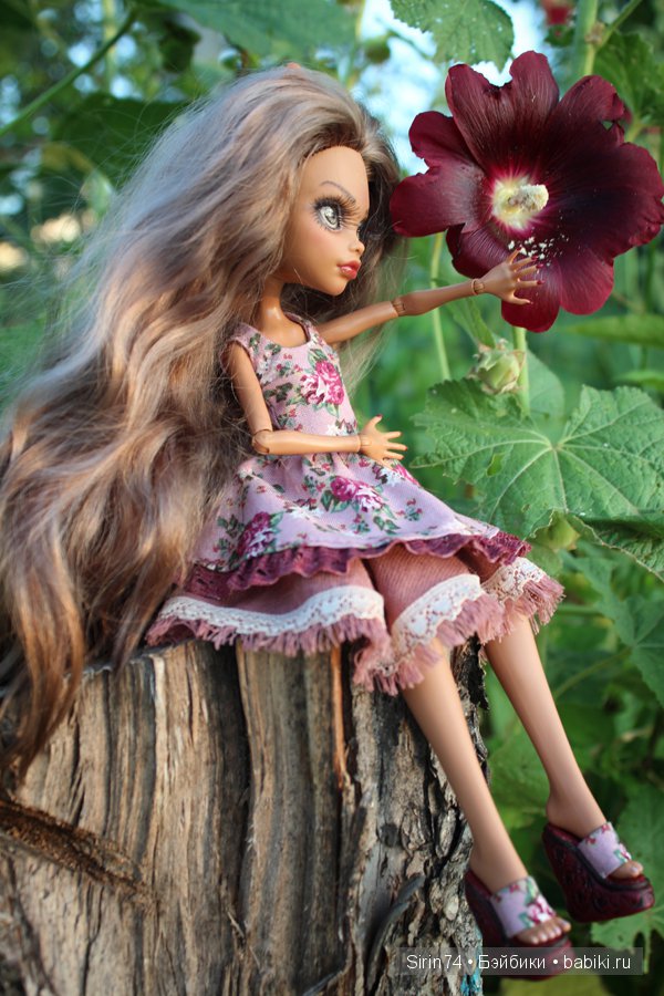 Наша волчица Илва — ООАК Monster High и Ever After High: репейнт (фото 5)