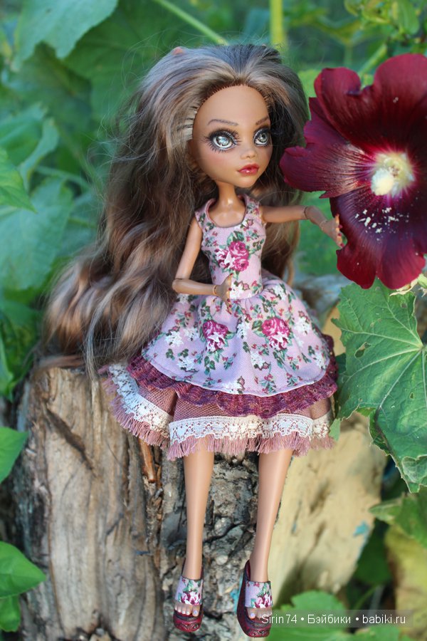 Наша волчица Илва — ООАК Monster High и Ever After High: репейнт (фото 3)