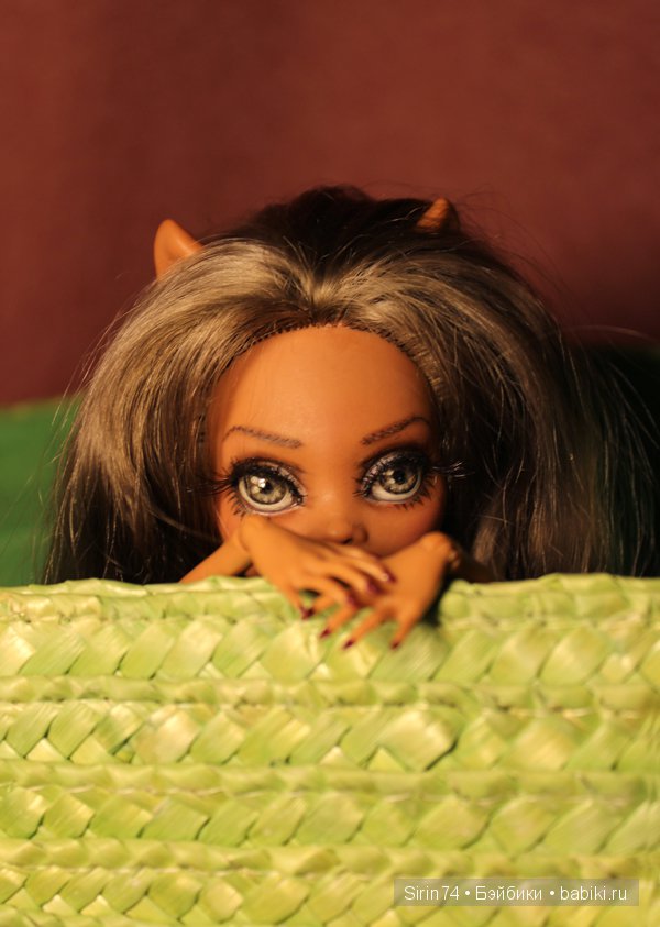 Наша волчица Илва — ООАК Monster High и Ever After High: репейнт