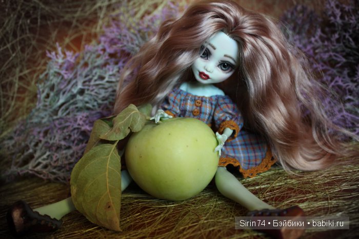 Моя вторая жертва ООАК — ООАК Monster High и Ever After High: репейнт (фото 5)