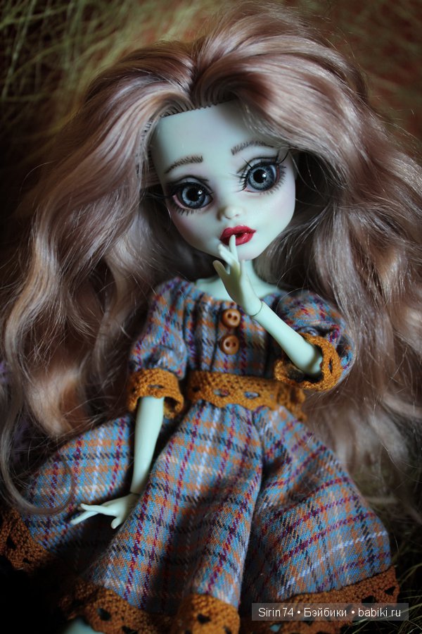 Моя вторая жертва ООАК — ООАК Monster High и Ever After High: репейнт (фото 8)