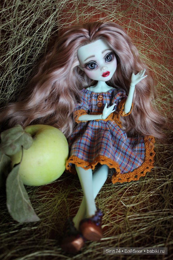 Моя вторая жертва ООАК — ООАК Monster High и Ever After High: репейнт (фото 4)