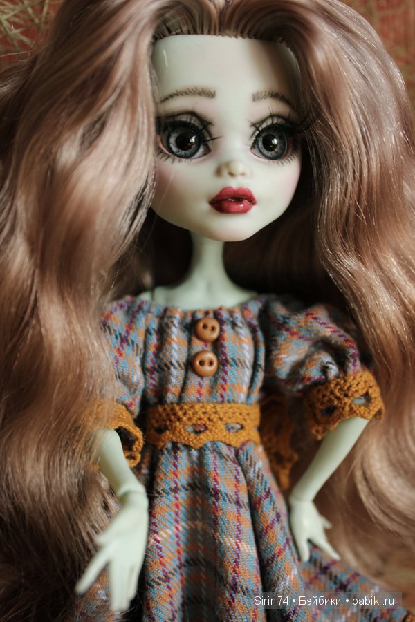 Моя вторая жертва ООАК — ООАК Monster High и Ever After High: репейнт (фото 2)