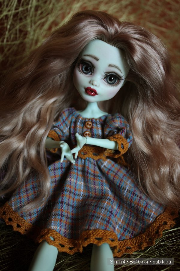 Моя вторая жертва ООАК — ООАК Monster High и Ever After High: репейнт (фото 9)