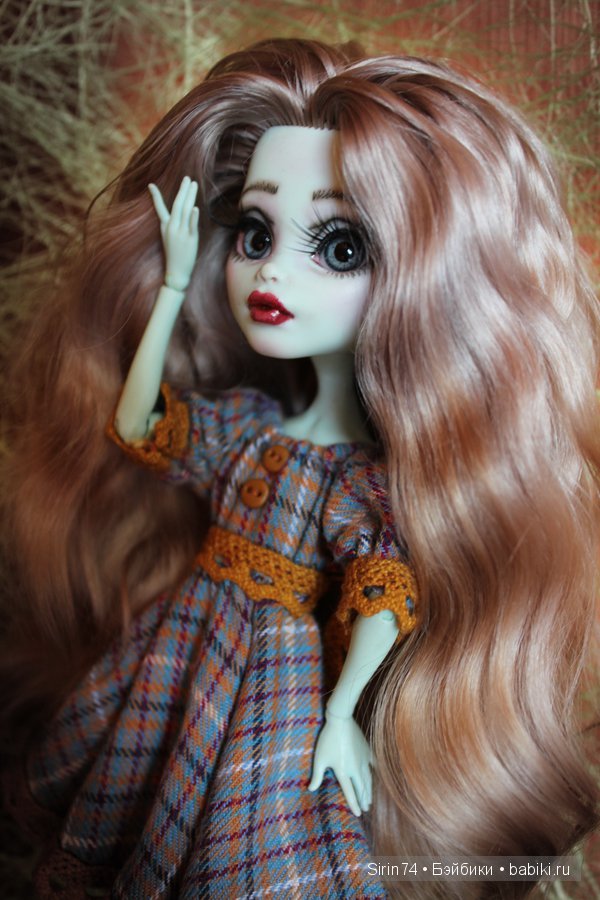 Моя вторая жертва ООАК — ООАК Monster High и Ever After High: репейнт (фото 3)