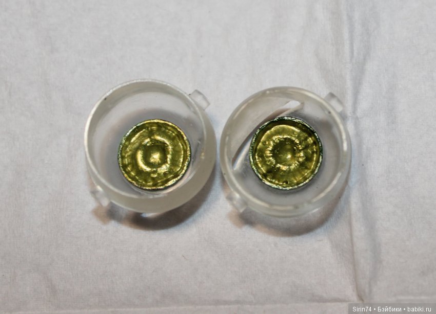 Как перекрасить глаза кукле ГДР