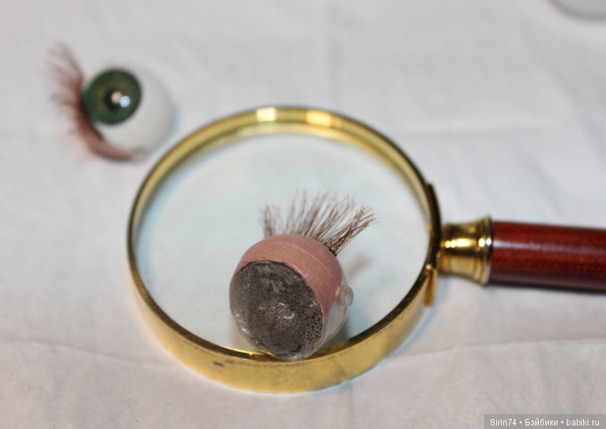 Как перекрасить глаза кукле ГДР