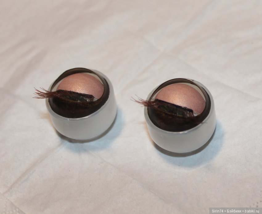 Как перекрасить глаза кукле ГДР