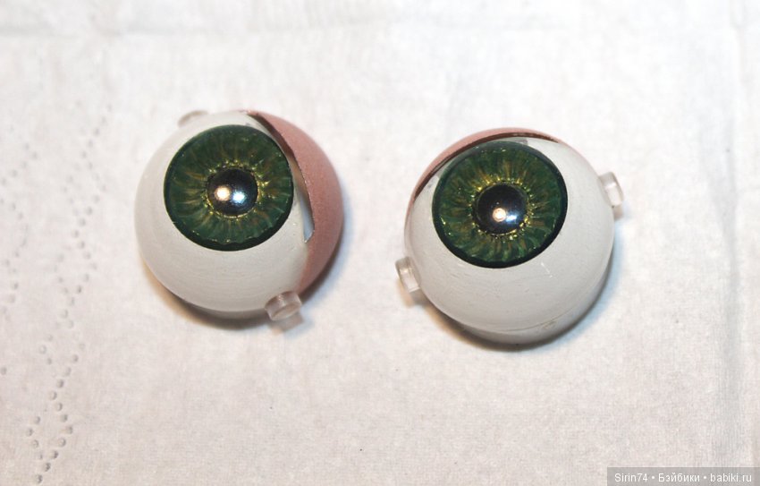 Как перекрасить глаза кукле ГДР