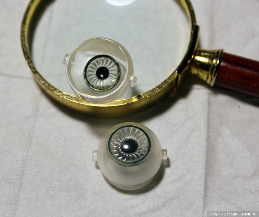 Как перекрасить глаза кукле ГДР