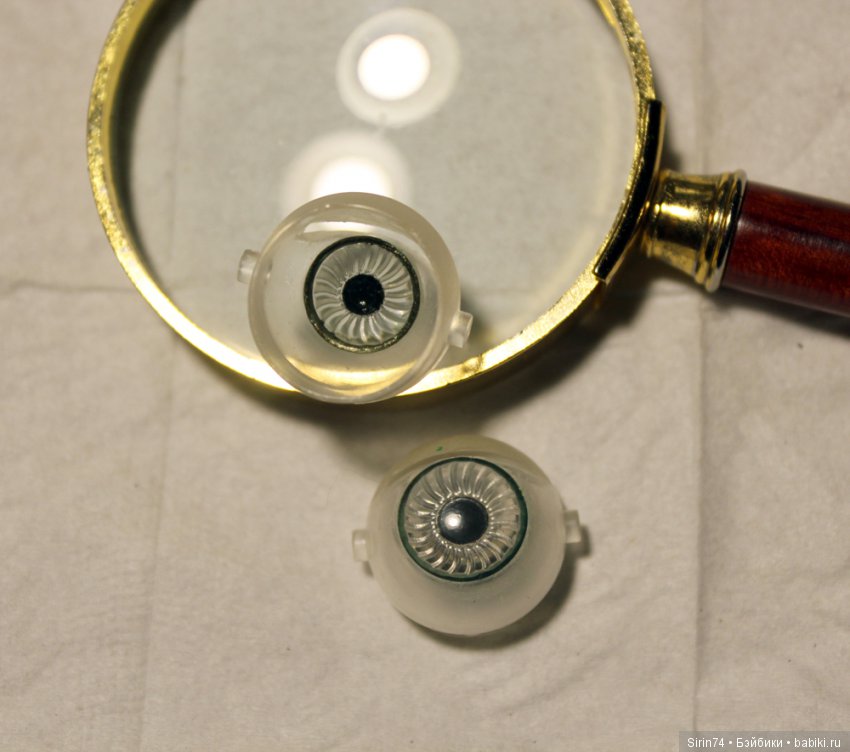 Как перекрасить глаза кукле ГДР