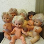 Винтажные куклы ГДР