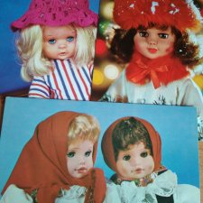 Коллекция открыток КУКЛЫ ГДР часть первая