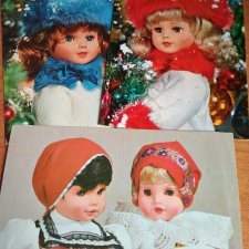 Коллекция открыток КУКЛЫ ГДР часть третья