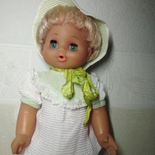 Кукла ГДР Бигги Biggi в родной одежде и вязанное платье в подарок !