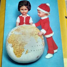 Коллекция открыток КУКЛЫ ГДР, Барби и др.