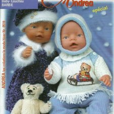 Старые журналы по рукоделию для кукол Andrea 0519