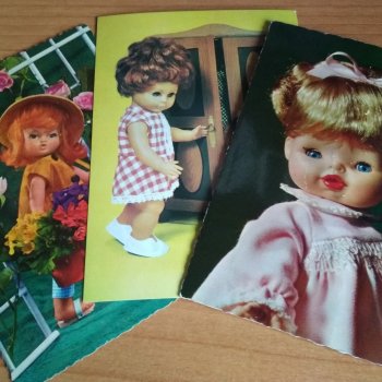 Коллекция открыток Куклы ГДР и др - Продолжение 8 часть