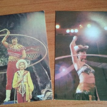 Мои карманные календарики Советский цирк  из детства