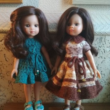 Мои куклы Паола Рейна часть вторая !