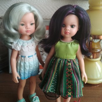 Мои куклы Паола Рейна, Paola Reina часть первая, вторая, третья, четвертая