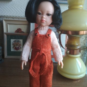 Вязанная одежда для куклы Майи и Бальбино  Паола Рейна, Paola Reina