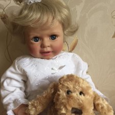 Коллекционная кукла Полинка