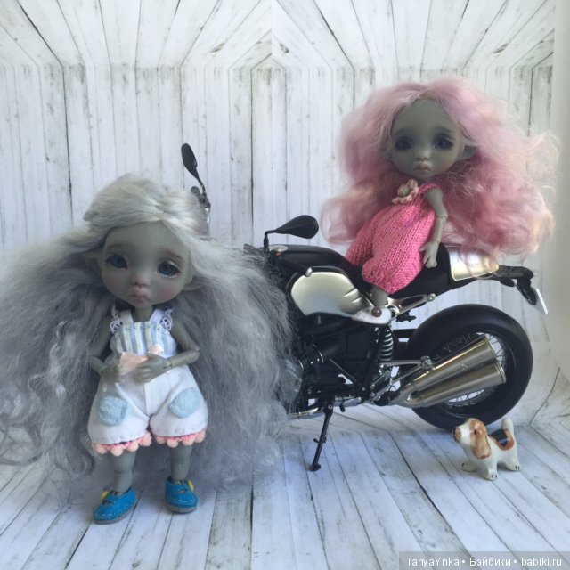 Кротики и крутой байк — Куклы Dust of Dolls (Даст оф Доллс): BJD (БЖД) (фото 2)