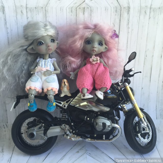 Кротики и крутой байк — Куклы Dust of Dolls (Даст оф Доллс): BJD (БЖД) (фото 3)