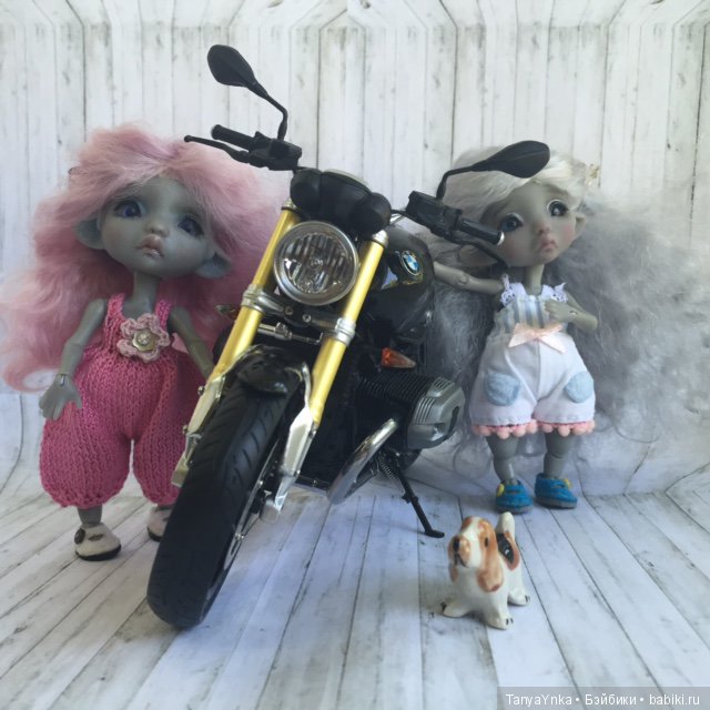 Кротики и крутой байк — Куклы Dust of Dolls (Даст оф Доллс): BJD (БЖД) (фото 4)