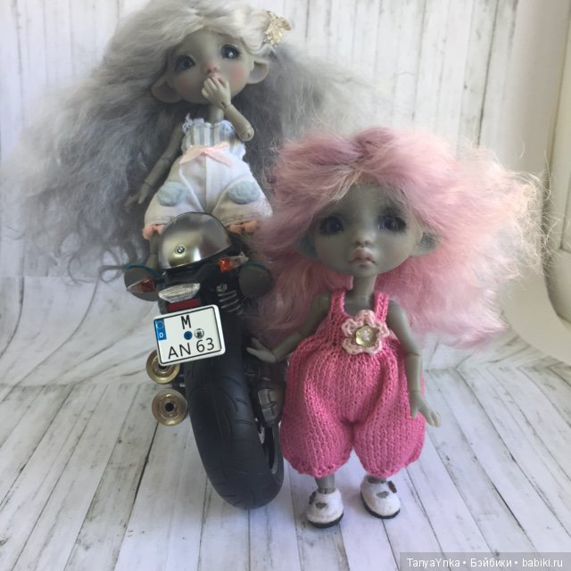 Кротики и крутой байк — Куклы Dust of Dolls (Даст оф Доллс): BJD (БЖД) (фото 8)