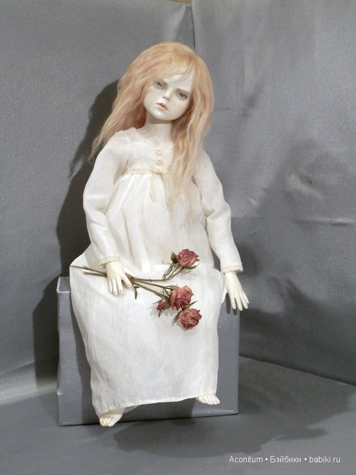 Призрак Адель. Авторская кукла (фото 3)
