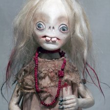 "Странная Юленька"  кукла ручной работы