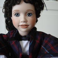 Винтажная фарфоровая кукла Джо. Галерея Эштона Дрейка.