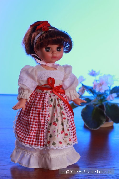 Барышня-крестьянка или два новых образа для куклы Элли фабрики "Весна"