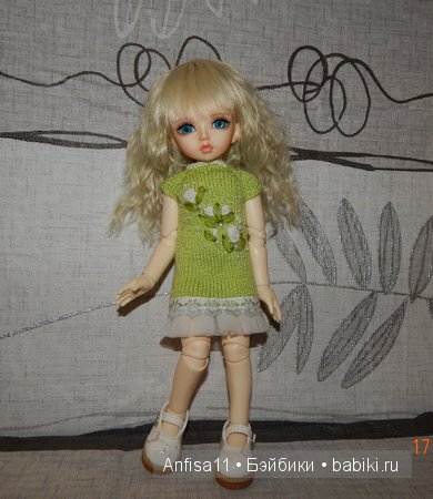 Моя Оливия - прекрасная девочка в моей куклосемье, БЖД от Illusion Spirit (26 см) (фото 10)