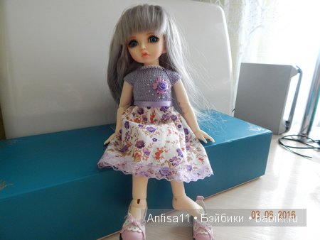 Моя Оливия - прекрасная девочка в моей куклосемье, БЖД от Illusion Spirit (26 см) (фото 8)