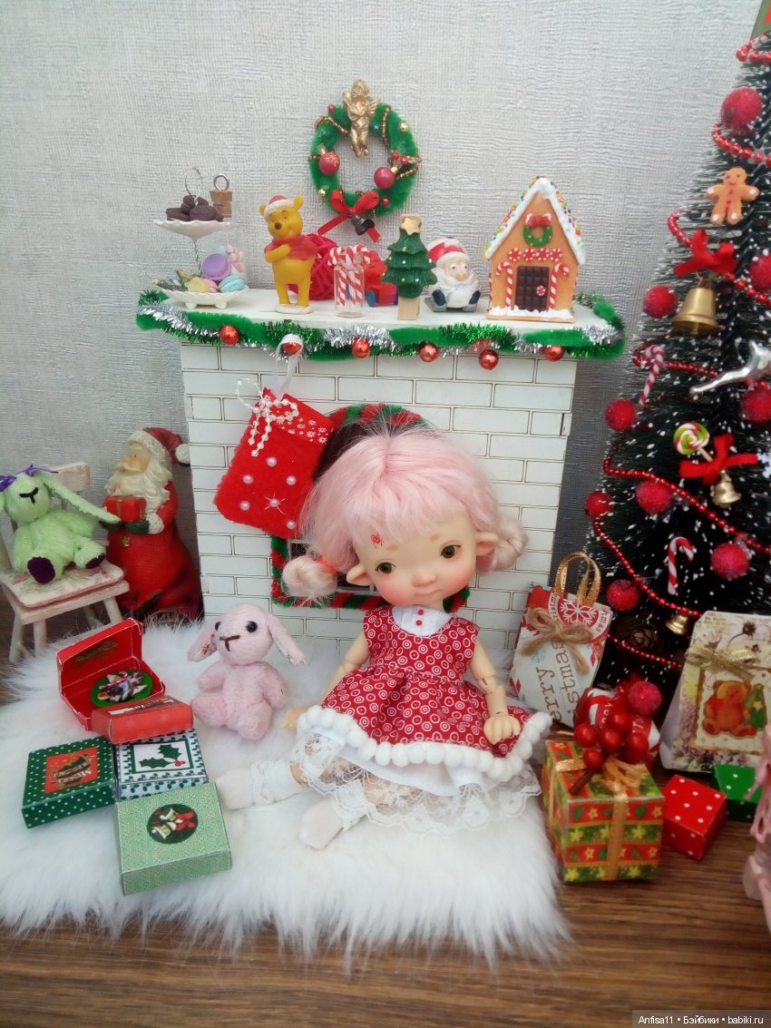 Новый Год в моем кукольном мире