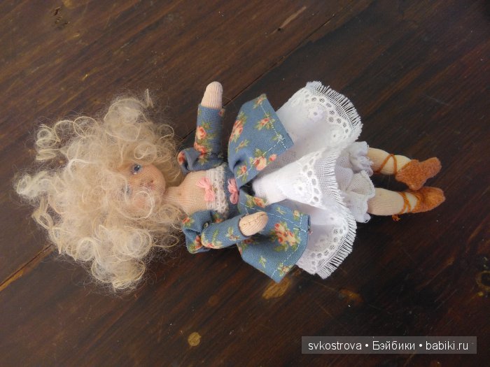 Текстильная кукла Генриетта (фото 2)