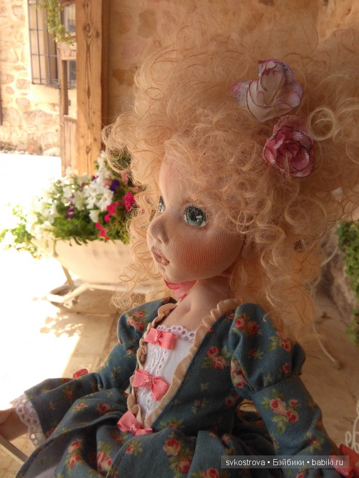Текстильная кукла Генриетта (фото 5)