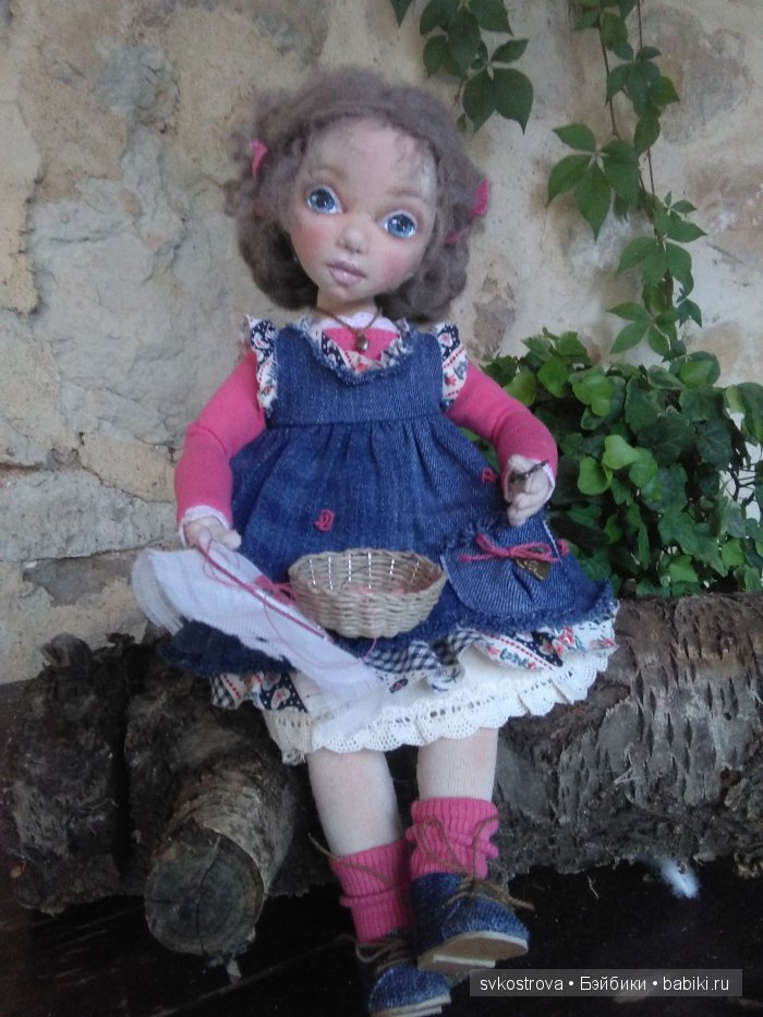 Рукодельница. Текстильная кукла