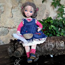 Рукодельница. Текстильная кукла