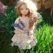 Обещанная фотосессия Хлои. Текстильная кукла