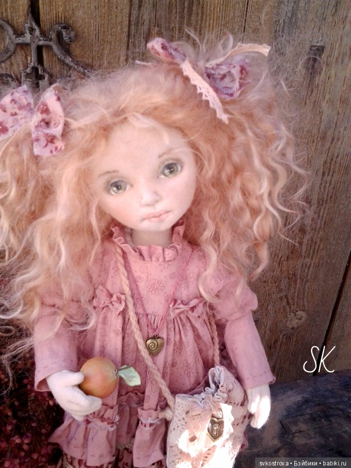 Текстильная кукла Милочка (фото 5)