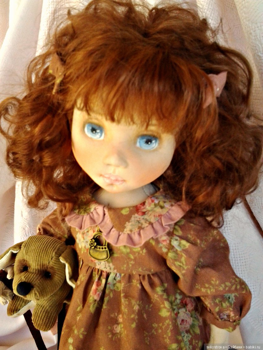 Юляшины каникулы. Моя новая текстильная кукла (фото 5)