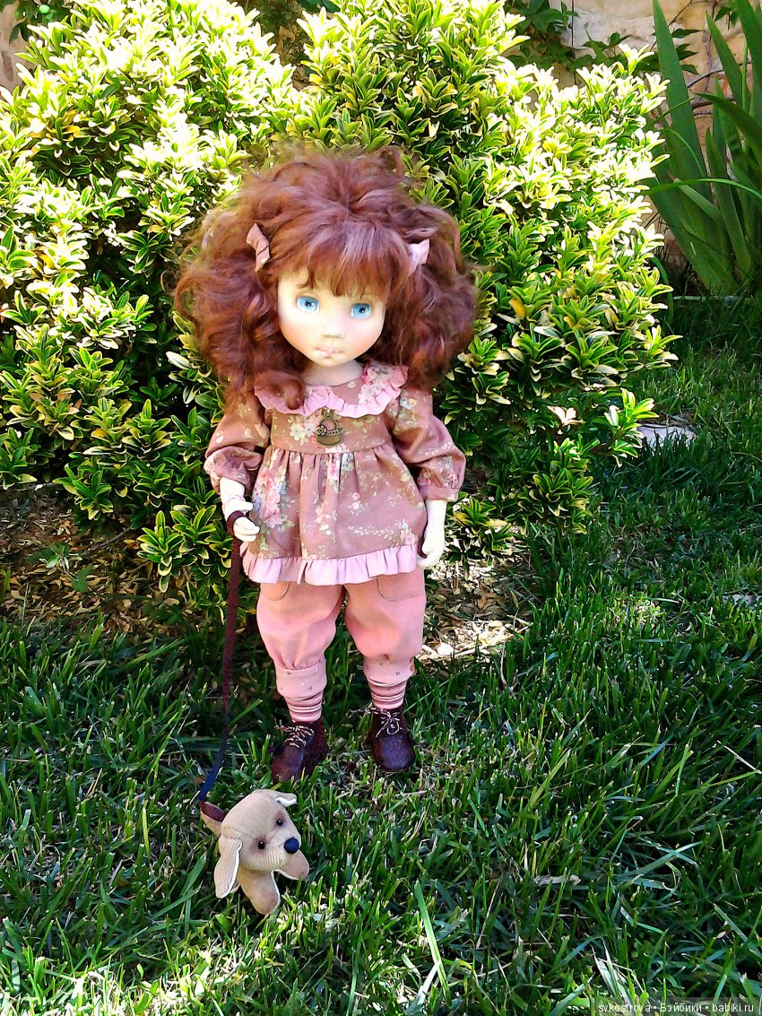 Юляшины каникулы. Моя новая текстильная кукла (фото 3)