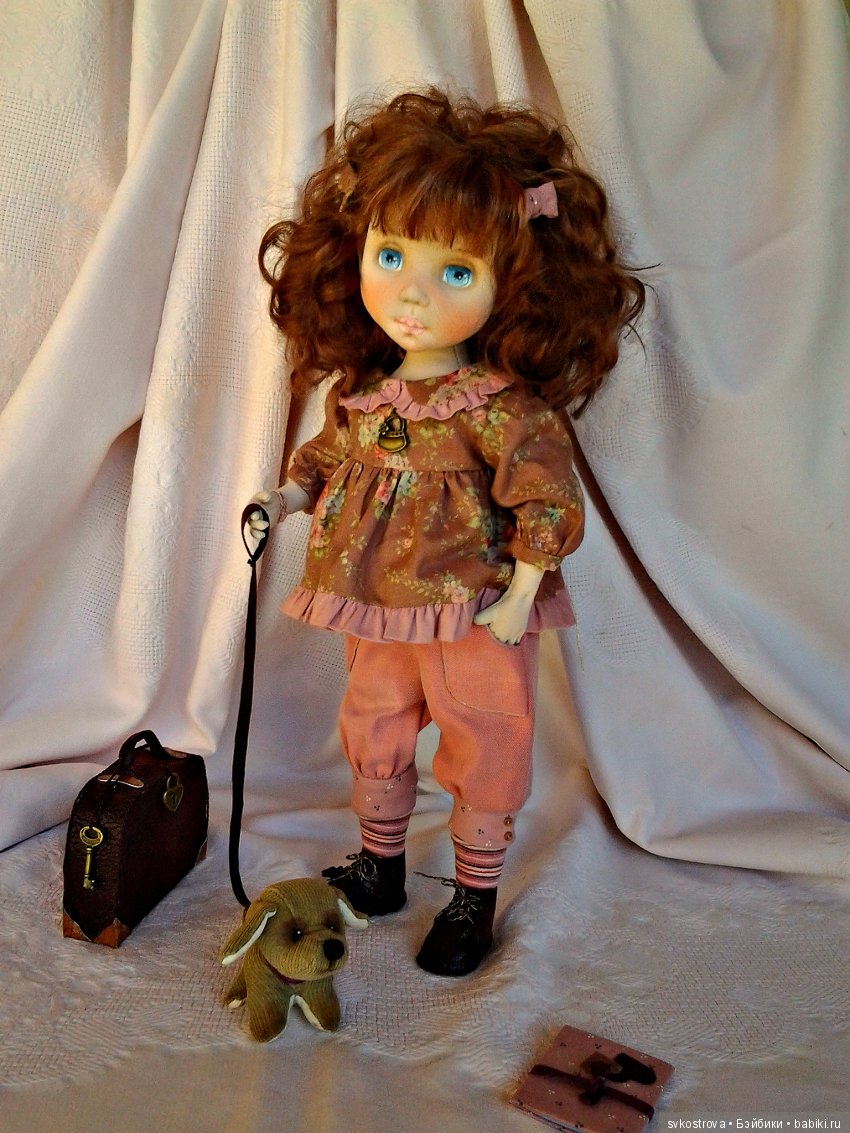 Юляшины каникулы. Моя новая текстильная кукла