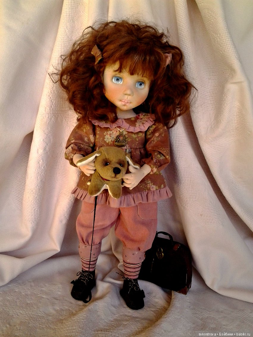 Юляшины каникулы. Моя новая текстильная кукла (фото 2)