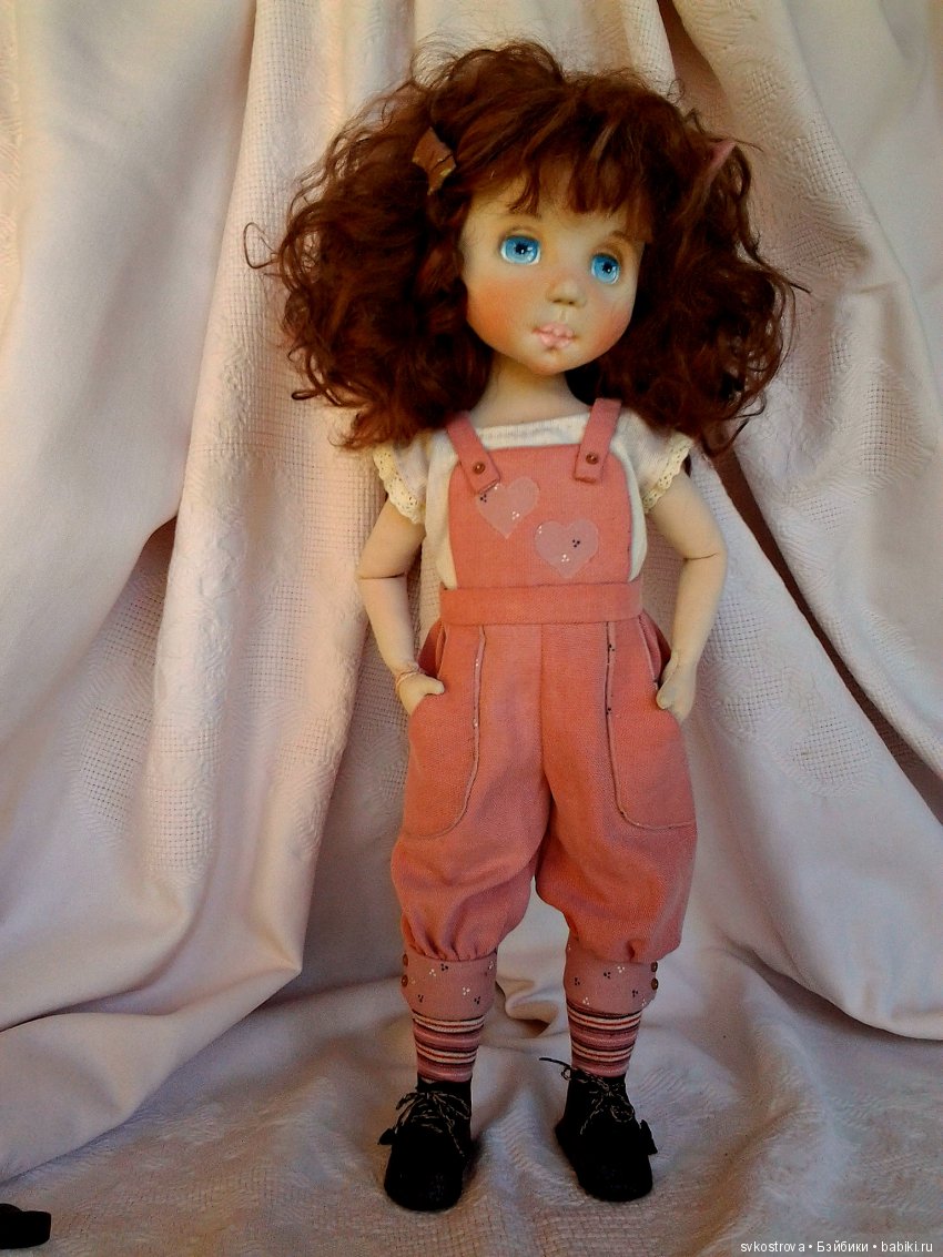 Юляшины каникулы. Моя новая текстильная кукла (фото 4)